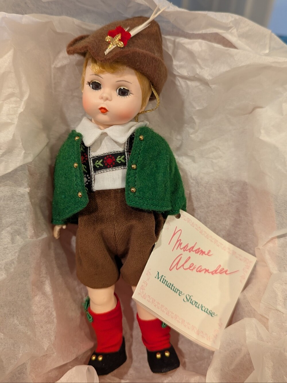 Vintage Madame Alexander Austrian Boy 599